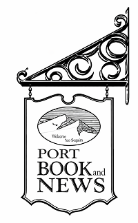 Port Book and News sign
